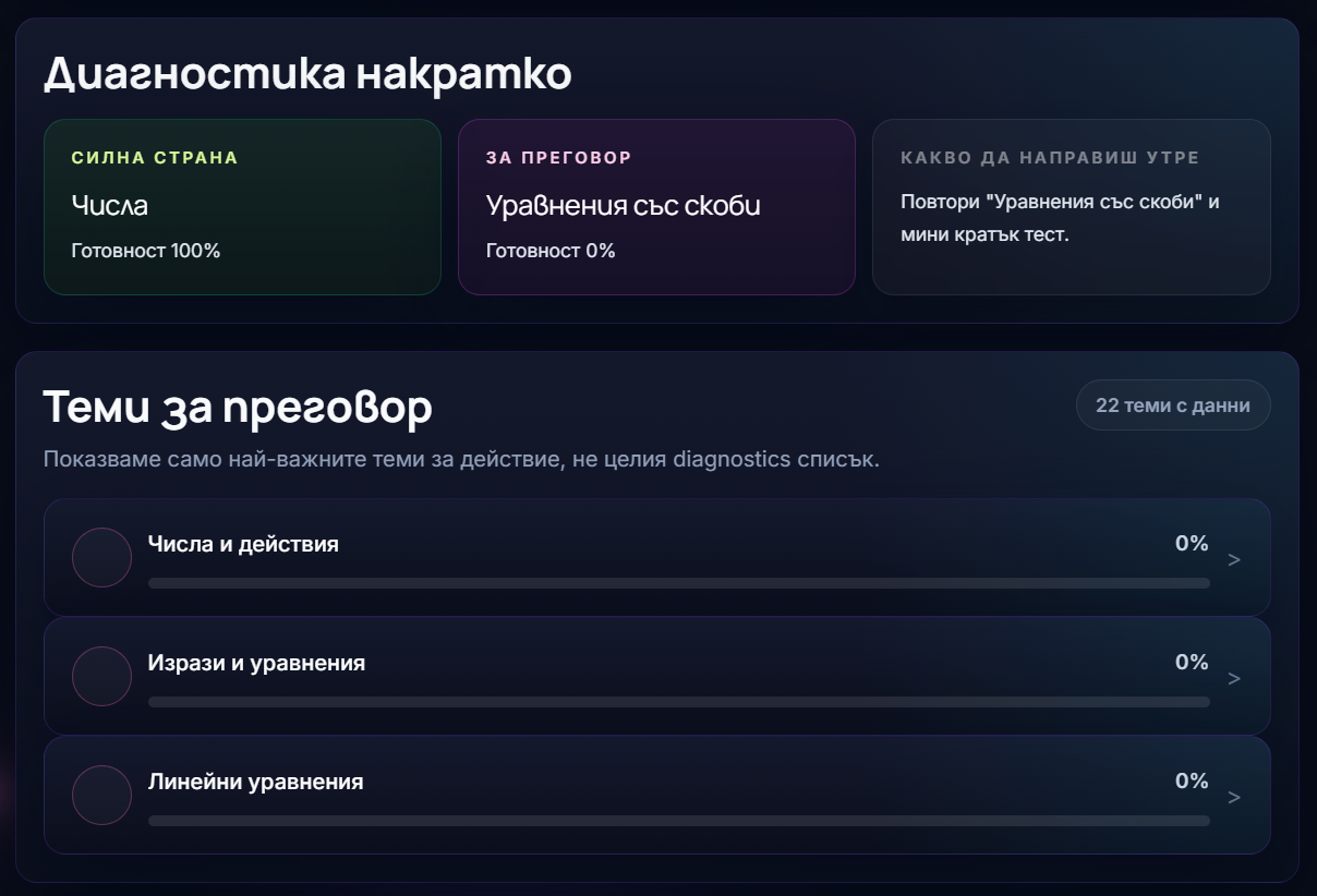 Видим напредък